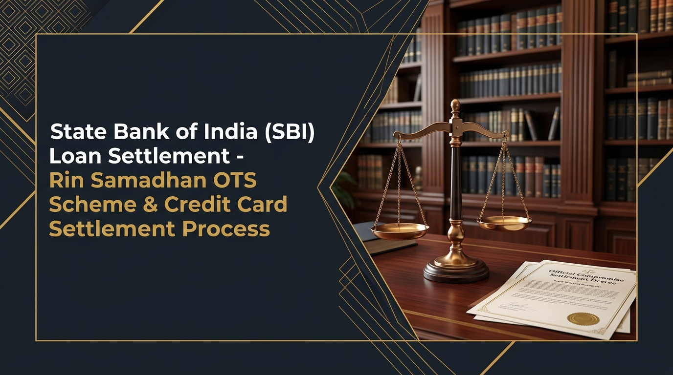 SBI Loan Settlement Process - Rin Samadhan OTS & Credit Card Legal Architecture