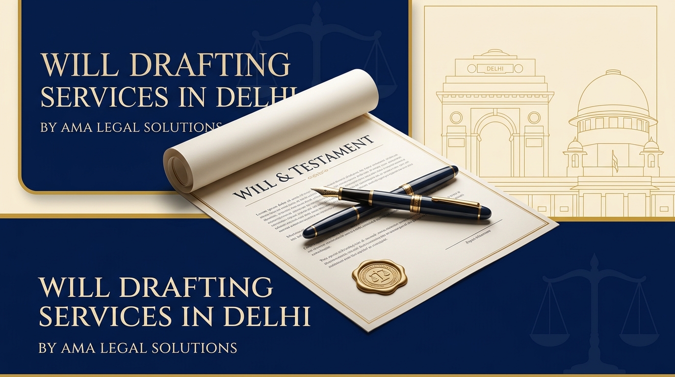 Will Drafting Services in Delhi - Expert Estate Planning & Succession Legal Advisory by AMA Legal Solutions
